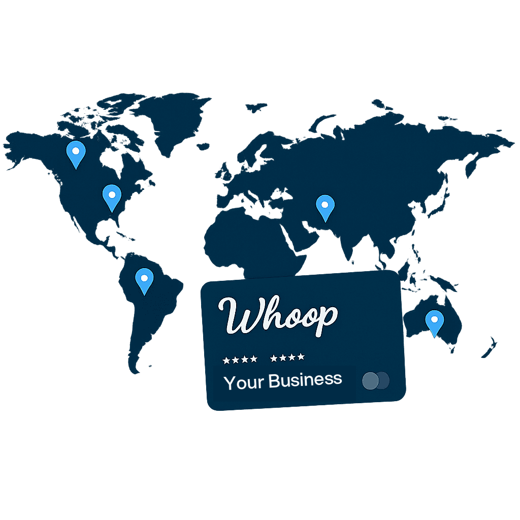 Whoopcon — a global network connecting people, communities and businesses
